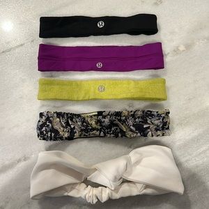 Lot of lululemon headbands